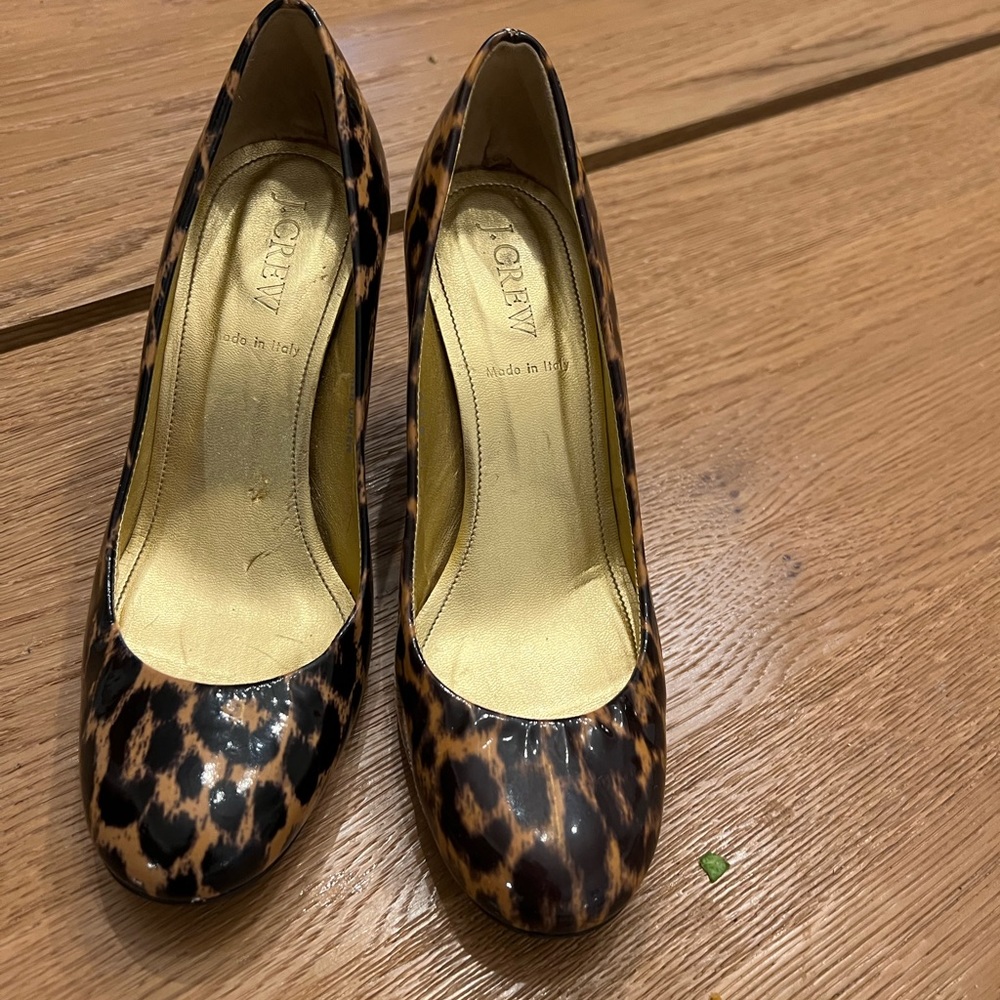 JCREW rounded 3in pump heels 6 1/2 (made in Italy)